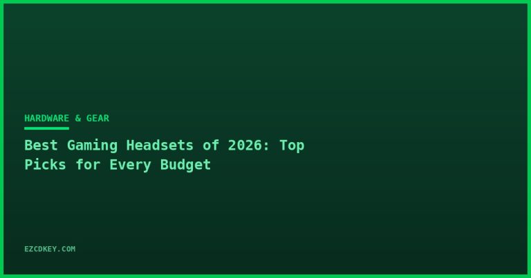 Best Gaming Headsets of 2026: Top Picks for Every Budget