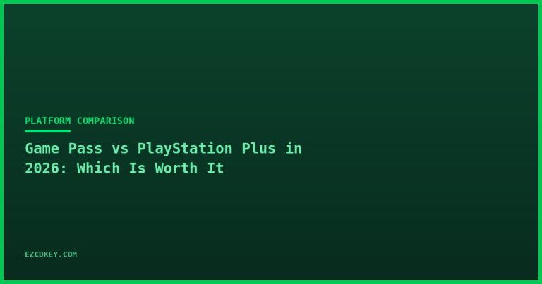 Game Pass vs PlayStation Plus in 2026: Which Subscription Is Actually Worth It